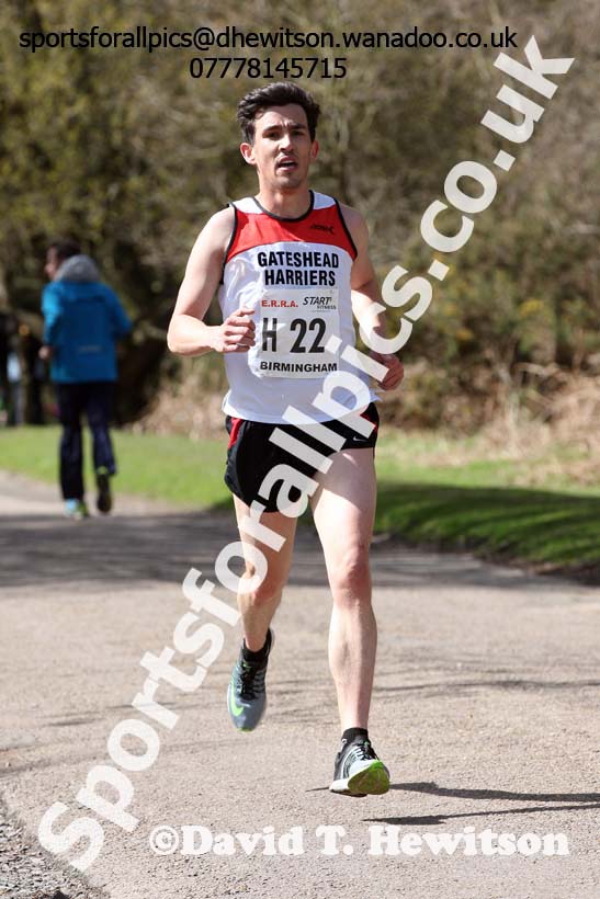 Senior mens English National 12 Stage Road Relay, 2016 English National 12 and 6 Stage Road Relays, Sutton Coldfield, Birmingham. Photo: David T. Hewitson/Sports for All Pics